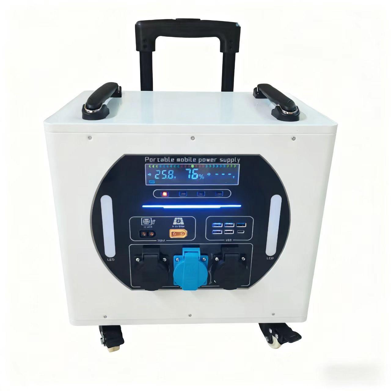 Portable Power Station - محطة طاقة محمولة فاخرة بقدرة 3000