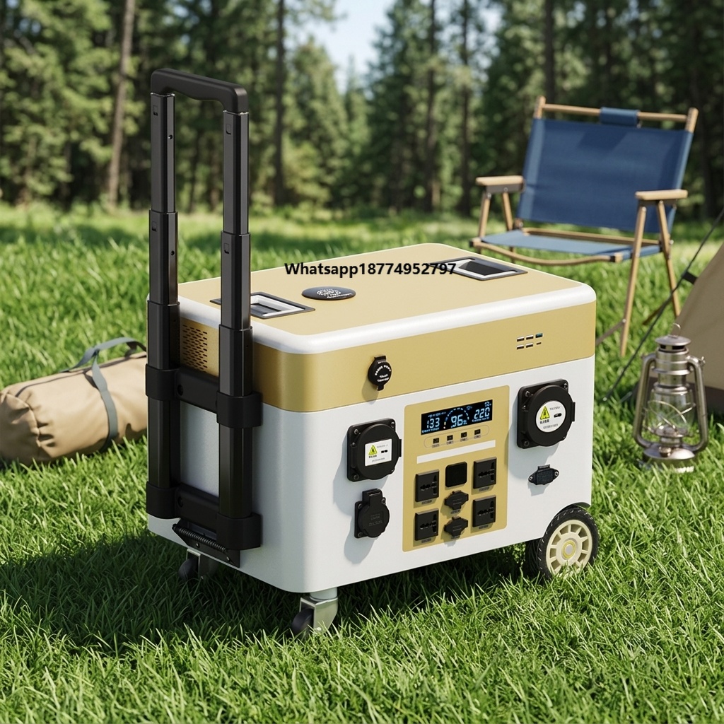 Portable Power Station - مولد طاقة شمسية محمول بسعة 5000
