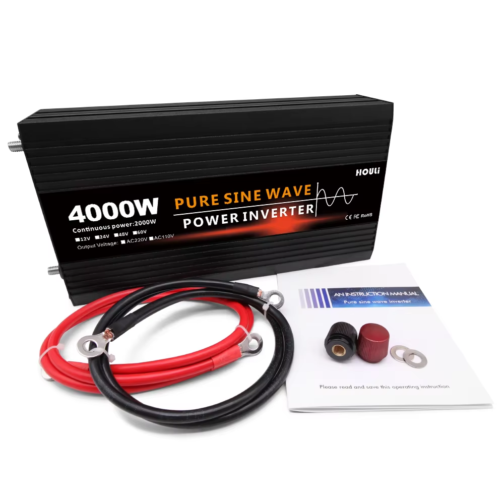 محول طاقة HOULI بقدرة 1000 واط - مراجعة Pure Sine Wave Inverter وسعره