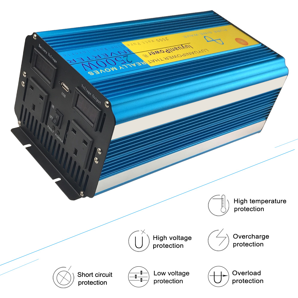 2026 Lvyuan محول طاقة موجة جيب - مراجعة Pure Sine Wave Inverter وسعره