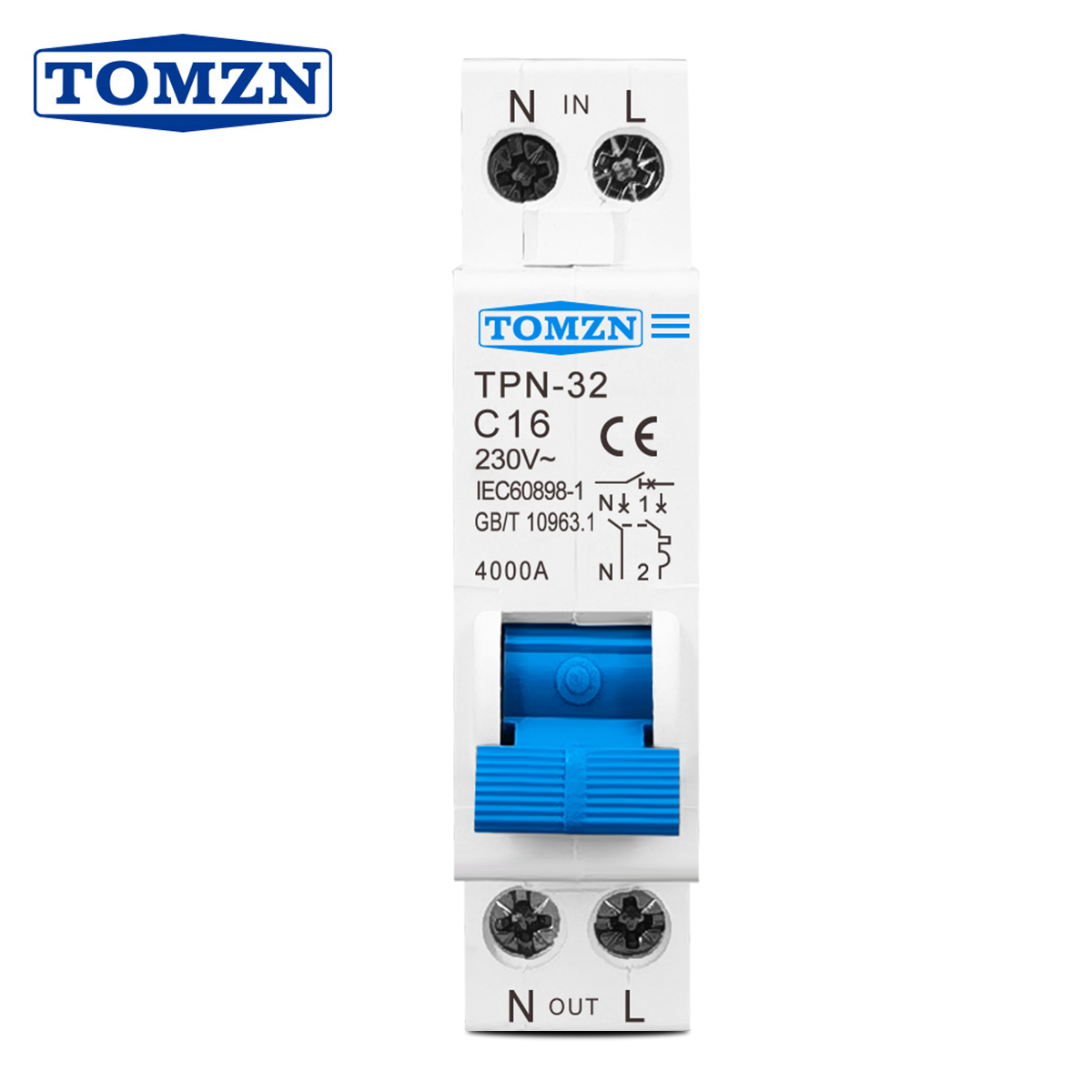 قاطع دائرة كهربائية صغير TOMZN - مراجعة Din Rail Circuit Breaker وسعره
