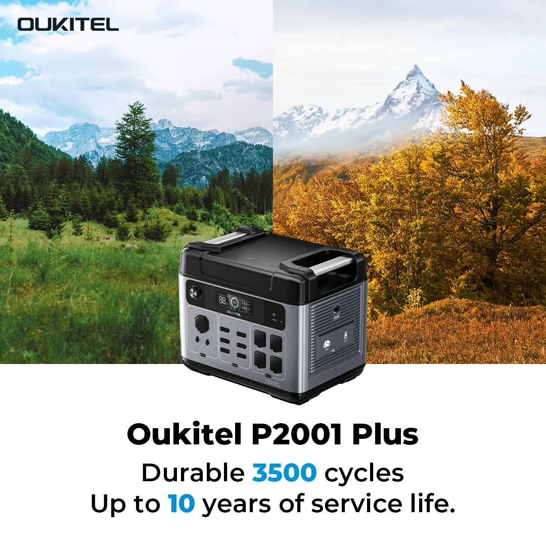 P2001 PLUS 2400W محطة طاقة محم - مراجعة Portable Power Station وسعره