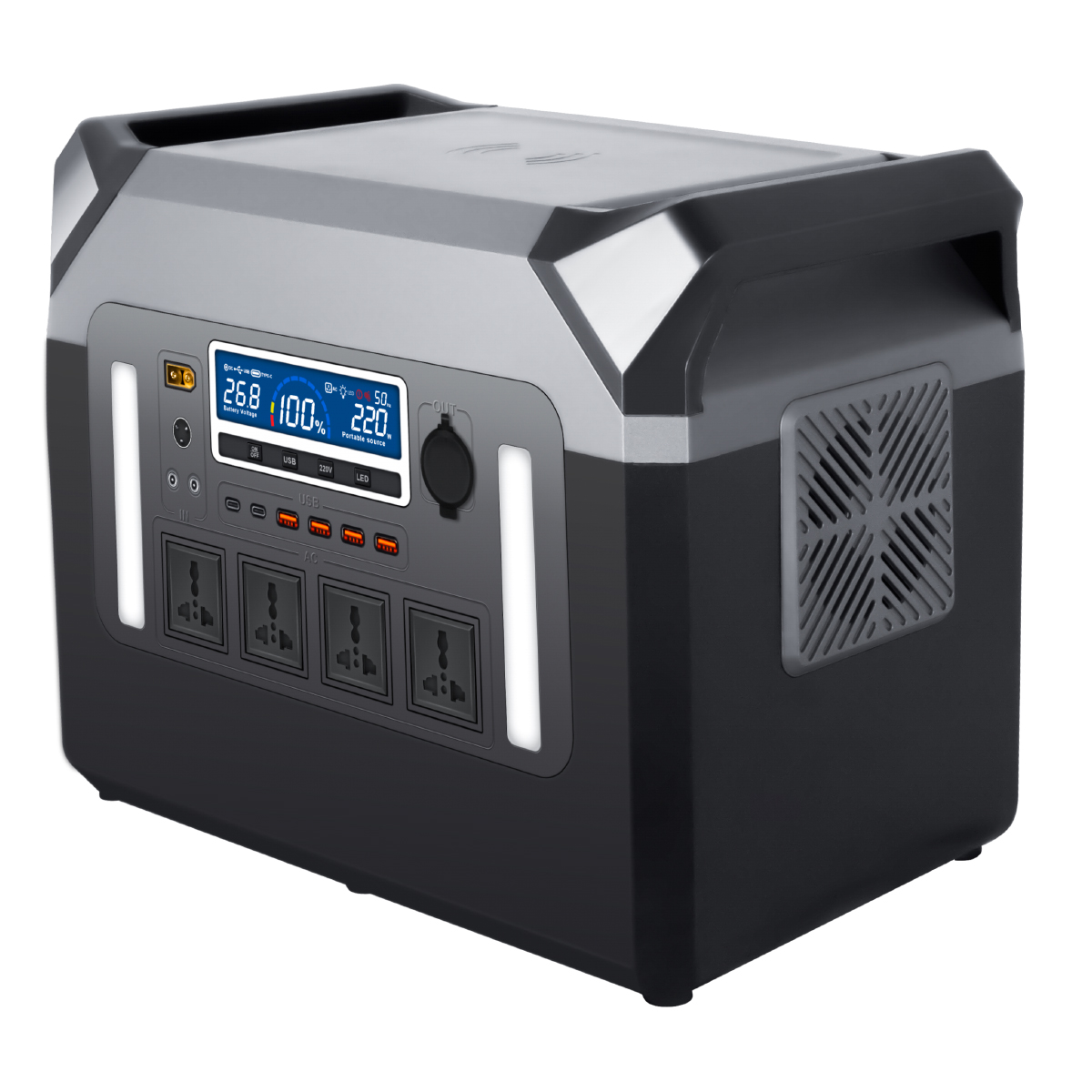 محطة طاقة محمولة 3000 واط، مول - مراجعة Pure Sine Wave Inverter وسعره