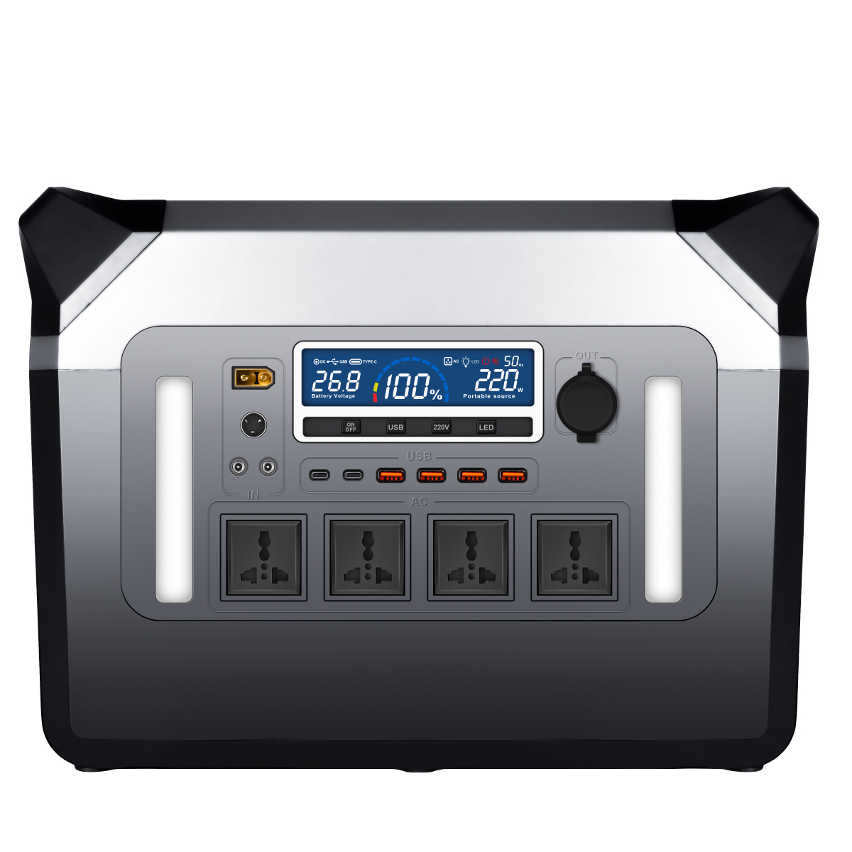 محطة طاقة محمولة 3000 واط، مول - مراجعة Pure Sine Wave Inverter وسعره