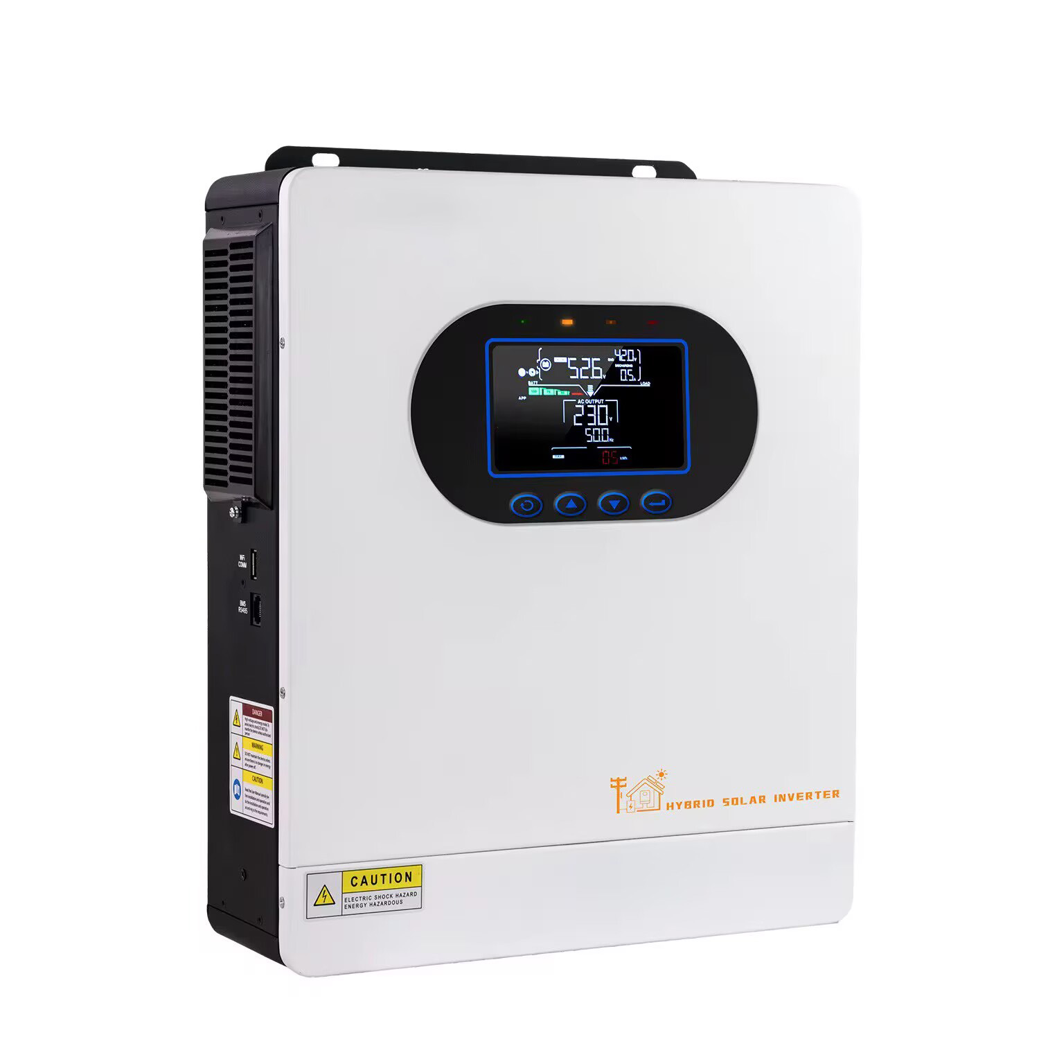محول طاقة شمسية هجين 6.2 كيلو  - مراجعة Pure Sine Wave Inverter وسعره