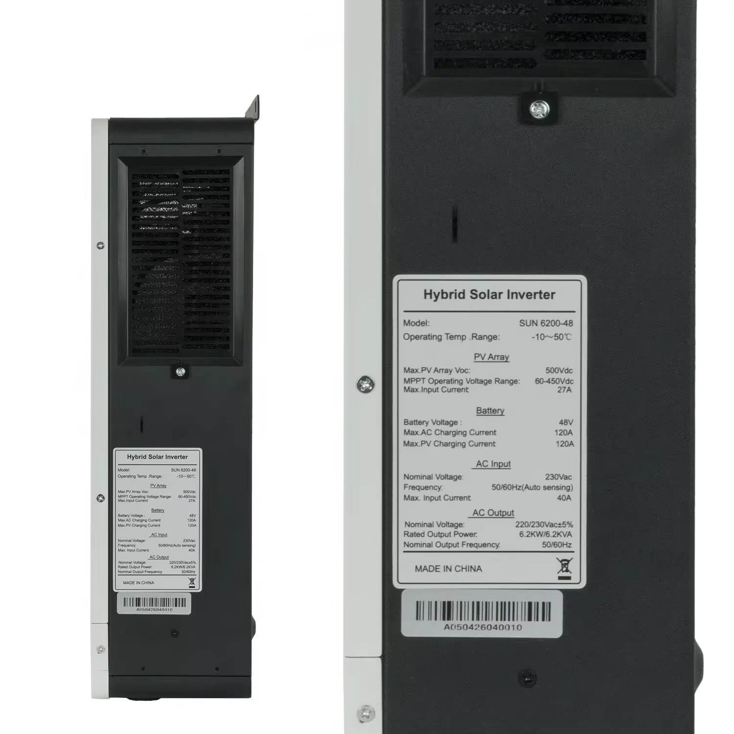 محول طاقة شمسية هجين 6.2 كيلو  - مراجعة Pure Sine Wave Inverter وسعره