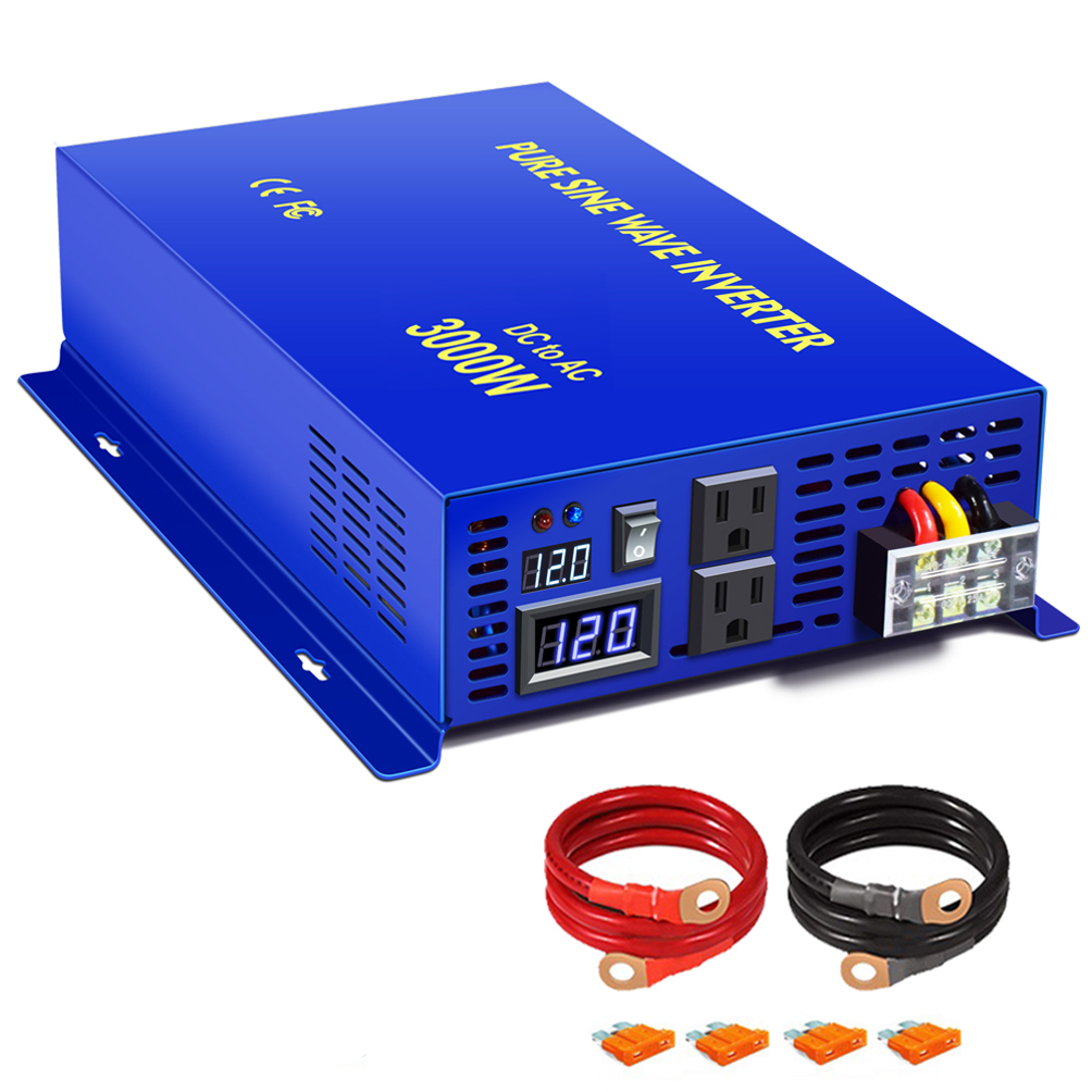 2026 الأكثر مبيعًا WZRELB 3000 - مراجعة Pure Sine Wave Inverter وسعره