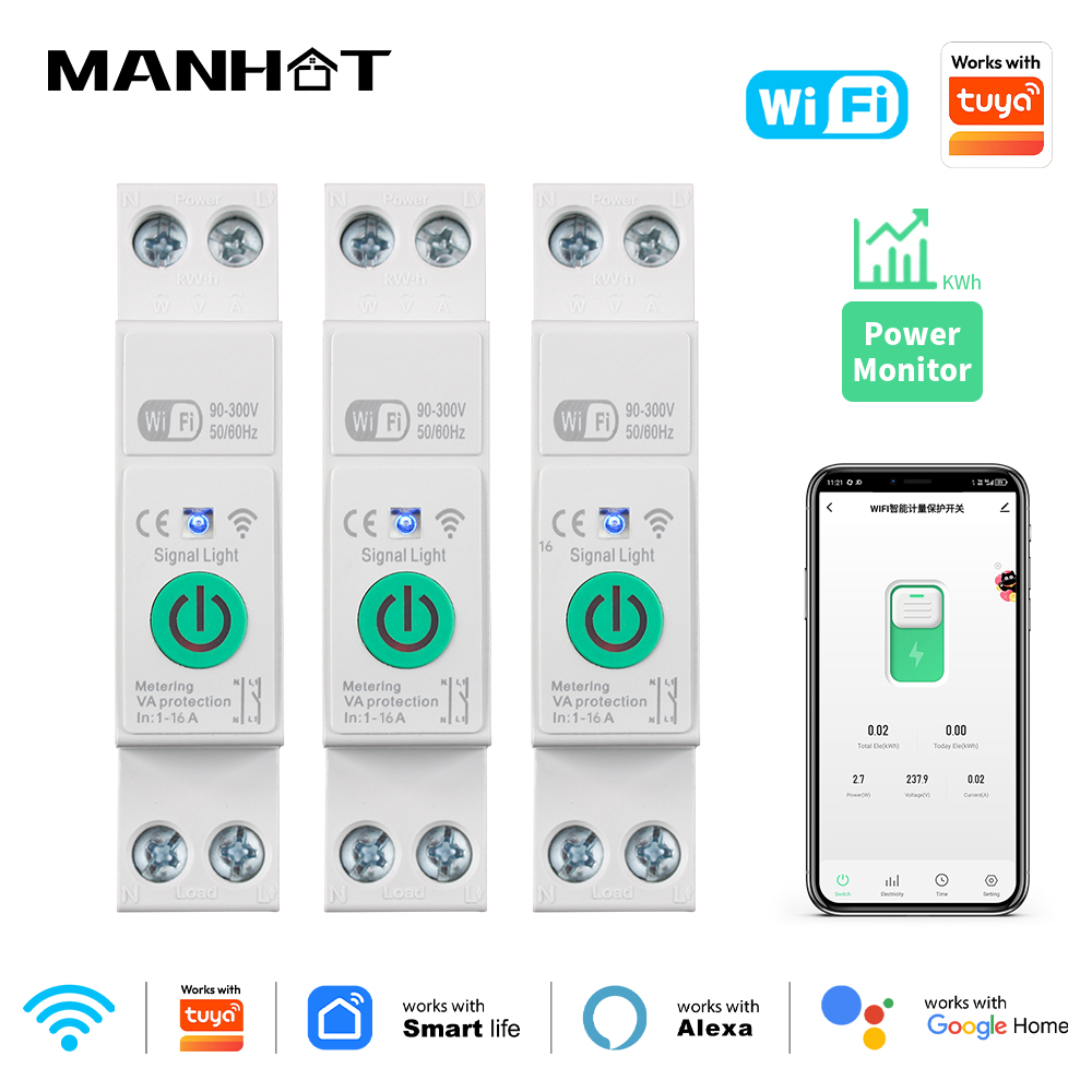 قاطع دائرة كهربائية ذكي بتقنية - مراجعة Din Rail Circuit Breaker وسعره
